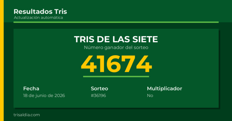 Tris De las Siete #36196 - Tris Al Día